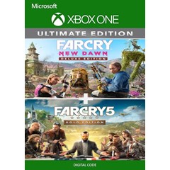 Far Cry 5 Gold + Far Cry New Dawn Deluxe XBOX Ключ 🔑