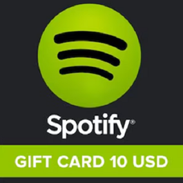 SPOTIFY GIFT CARD 10 USD ✅(USA)