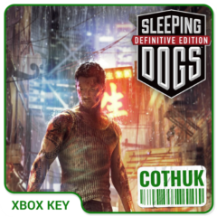 SLEEPING DOGS DEFINITIVE EDITION XBOX X|S ONE КЛЮЧ