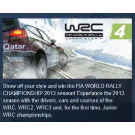 WRC 4 FIA World Rally Championship (Steam Key GLOBAL)