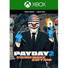 PAYDAY 2: CRIMEWAVE EDITION Xbox One X/S KEY