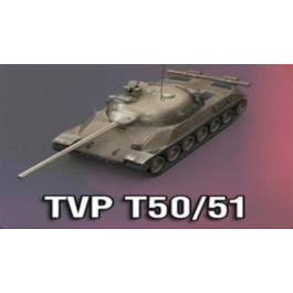 TVP T 50/51 in the hangar ✔️ WoT CIS