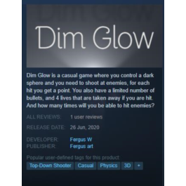 Dim Glow (Steam Key GLOBAL)