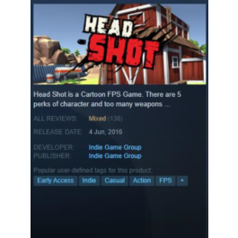 Head Shot (Steam Key GLOBAL)