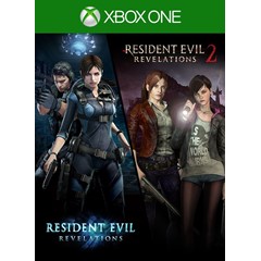 RESIDENT EVIL REVELATIONS 1 & 2 BUNDLE XBOX КЛЮЧ