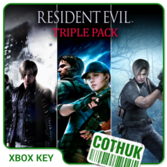 RESIDENT EVIL TRIPLE PACK XBOX X|S ONE SERIES КЛЮЧ