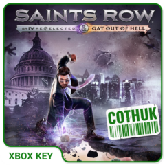 SAINTS ROW IV: RE-ELECTED & GAT OUT OF HELL XBOX КЛЮЧ