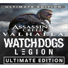 💎Watch Dogs: Legion+AC Valhala Ultimate🔥ОФФЛАЙН UPLAY