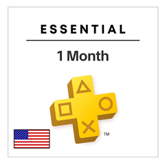 PlayStation Plus (PS PLUS) Essential - 1 месяц (США)