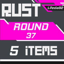 🔥 RUST SKINS ✦ TWITCH DROPS ✦ Round 37 ✦ 5 ITEMS + 🎁