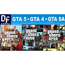 GTA 5 Premium + GTA 4 Complete + GTA:SA / STEAM аккаунт