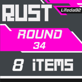 🔥 RUST SKINS✦ TWITCH DROPS✦Rounds 34✦ 8 ITEMS + 🎁