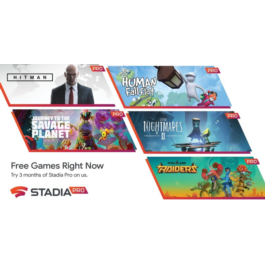 Google Stadia PRO 3 months + 1 extra!