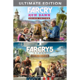 Far Cry 5 Gold+Far Cry New Dawn Deluxe Xbox One code🔑