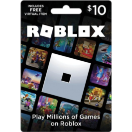 ROBLOX 10$ USD/800 Robux Gift Card (USA accounts only)