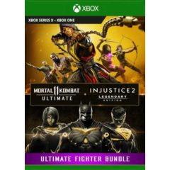 🌍 Mortal Kombat 11 Ultimate + Injustice 2 Leg XBOX 🔑