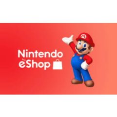 NINTENDO ESHOP 10-20 $ USD CARD - США