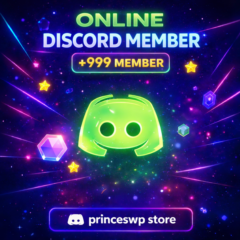 Discord Сервер 🟢Онлайн участники | 100 = 4$