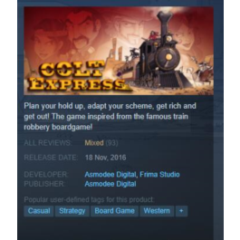 Colt Express (Steam Key GLOBAL)