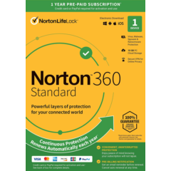 Norton 360 Standard 1 devices / 90 дней (Global)