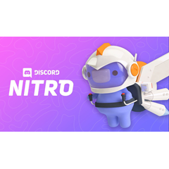 🟣 Discord Nitro 12 месяцев +2 УСИЛЕНИЯ СЕРВЕРА (1 ГОД)