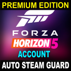 FORZA HORIZON 5・PREMIUM・STEAM АККАУНТ・AUTO STEAM GUARD