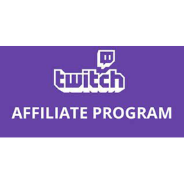 Twitch account with a Affilate program.