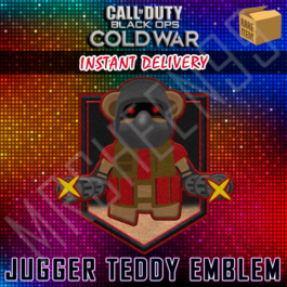 Call of Duty: Black Ops Cold War Jugger-Teddy Emblem 🎁