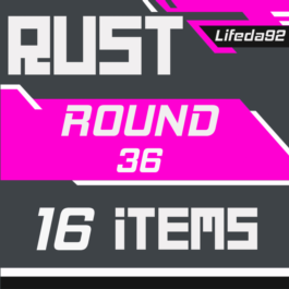 🔥 RUST SKINS✦TWITCH DROPS✦Round 36✦ 16 ITEMS + GIFT 🎁