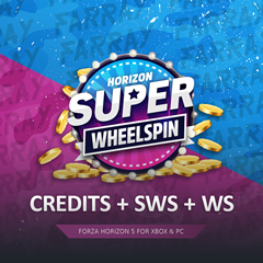 FH5 💰 КРЕДИТЫ (CR) + 🎰 SUPER WHEELSPIN + 🎰 WHEELSPIN