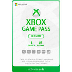 🔑Xbox Game Pass ULTIMATE 1 Месяц US Trial🚀+🎁