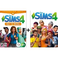 The Sims 4 + На Работу / EA app(Origin)