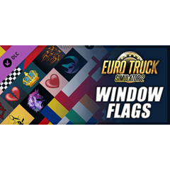 Euro Truck Simulator 2 - Window Flags 💎 STEAM РОССИЯ