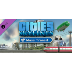 Cities: Skylines - Mass Transit 💎 DLC STEAM GIFT RU