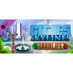 Cities: Skylines - Parklife 💎 DLC STEAM GIFT RU