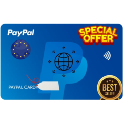 💶✅PAYPAL VERIFICATION CARD (Activation Card)⭐🌎