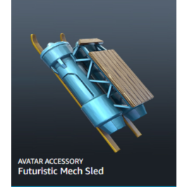 Roblox Futuristic Mech Sled Drop #2 🔑 AVATAR ACCESSORY