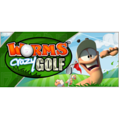 Worms Crazy Golf STEAM KEY REGION FREE GLOBAL ROW + 🎁