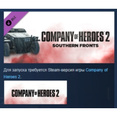 Company of Heroes 2 Southern Fronts Mission Pack STEAM