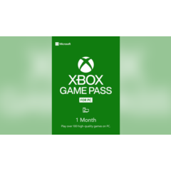 ⚡ Xbox Game Pass КЛЮЧ для ПК на 1 месяц ✅ GLOBAL 🌍