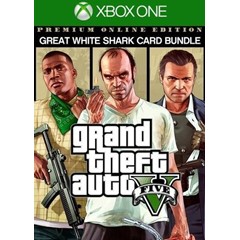 🌍GRAND THEFT AUTO V PREMIUM EDITION+БЕЛАЯ АКУЛА XBOX🔑