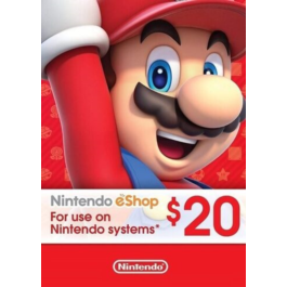 Nintendo eshop 20$ USA