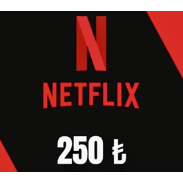 NETFLIX GIFT CARD 250 TL TURKEY