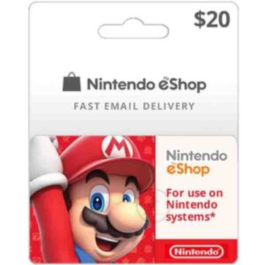 Nintendo Eshop 20$ 🔥🔥🔥