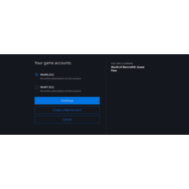 World of Warcraft Guest Pass EU