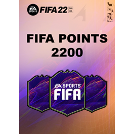 FIFA 22 2200 FUT POINTS GLOBAL  ORIGIN