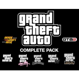 Grand Theft Auto Complete Bundle including GTA 1&2 Stea