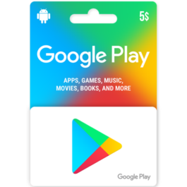 Google Play Gift Card 5$ 🔥🔥🔥 (USA ONLY)