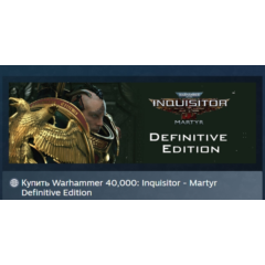 Warhammer 40,000: Inquisitor Martyr Definitive Edition АВТОДОСТАВКА STEAM РОССИЯ