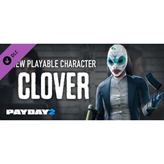 PAYDAY 2: Clover Character Pack 💎DLC STEAM GIFT РОССИЯ